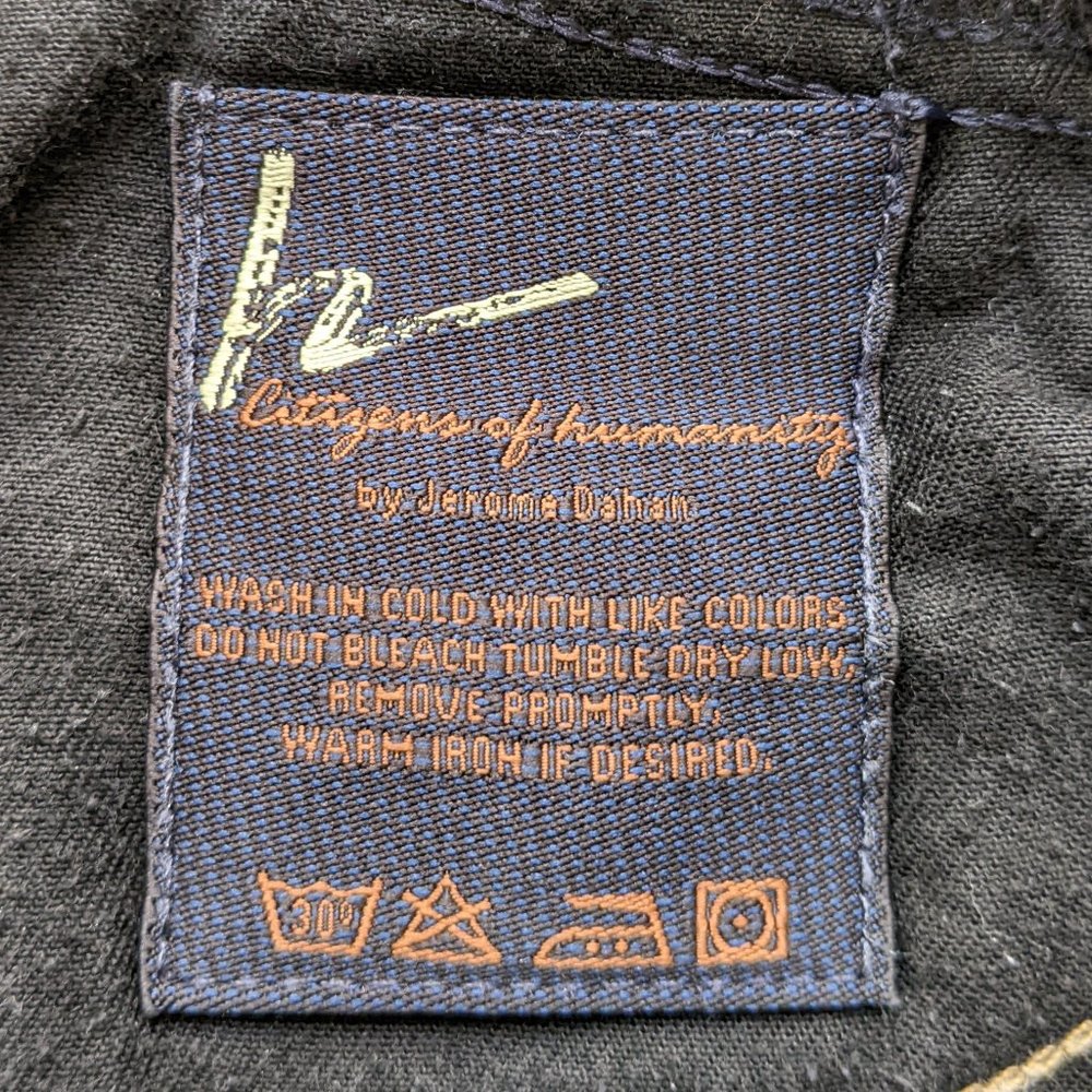 Citizens of Humanity Pea in the Pod Dark Wash Denim Bootcut Maternity Jeans - 29 - Picture 11 of 12